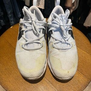 Nike White and Black Sneakers